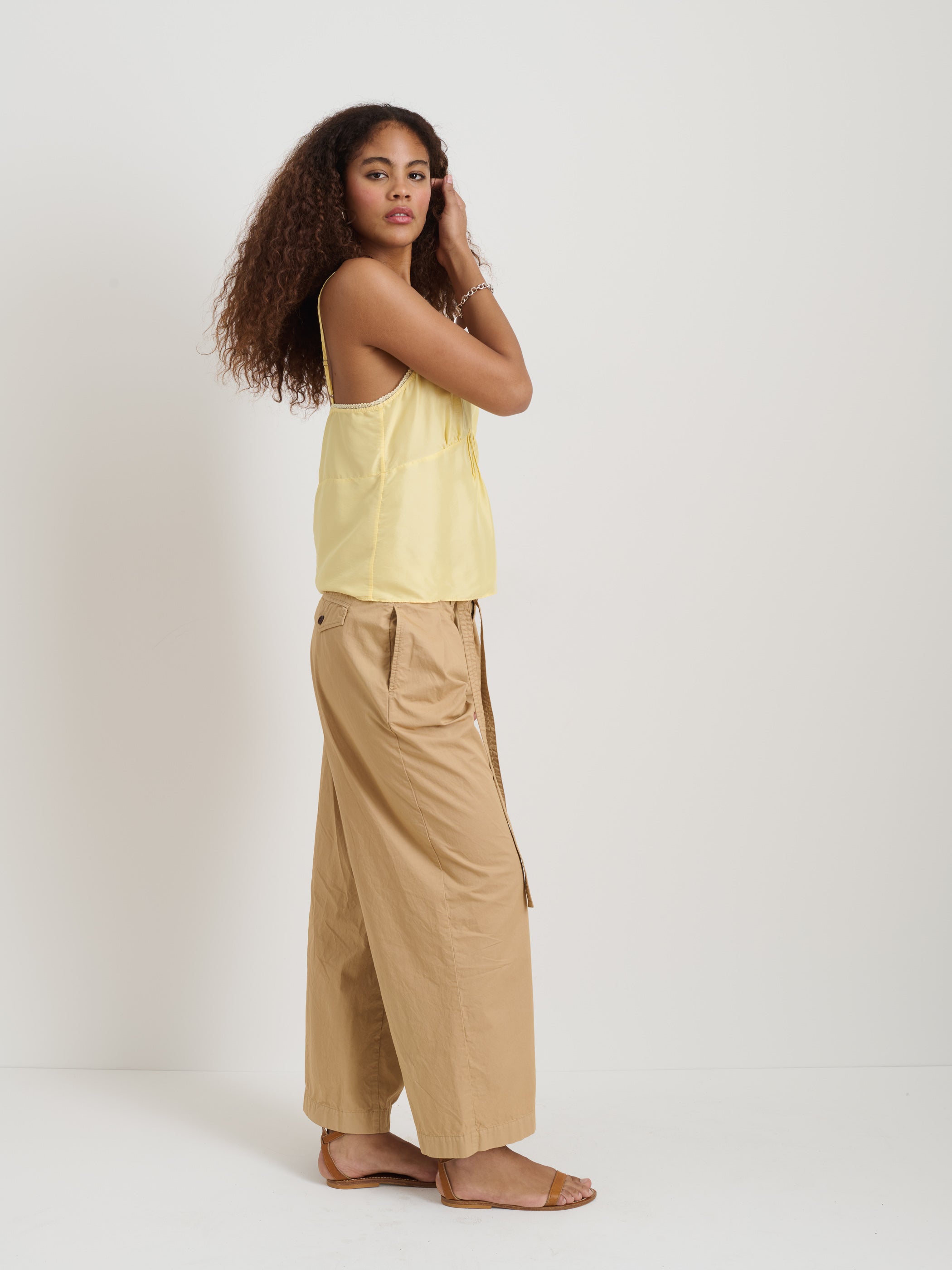 Lilly Cami In Washed Silk