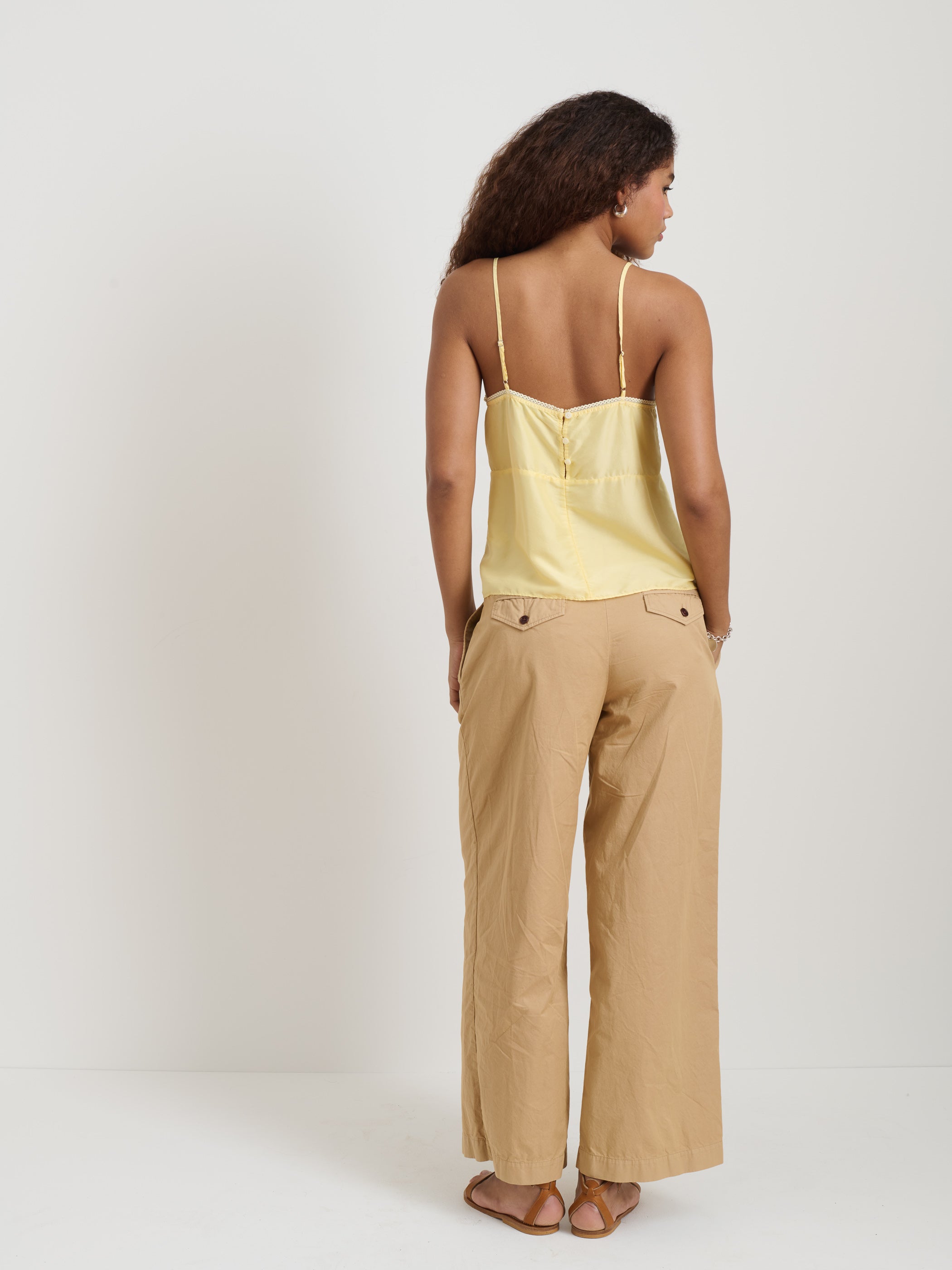 Lilly Cami In Washed Silk
