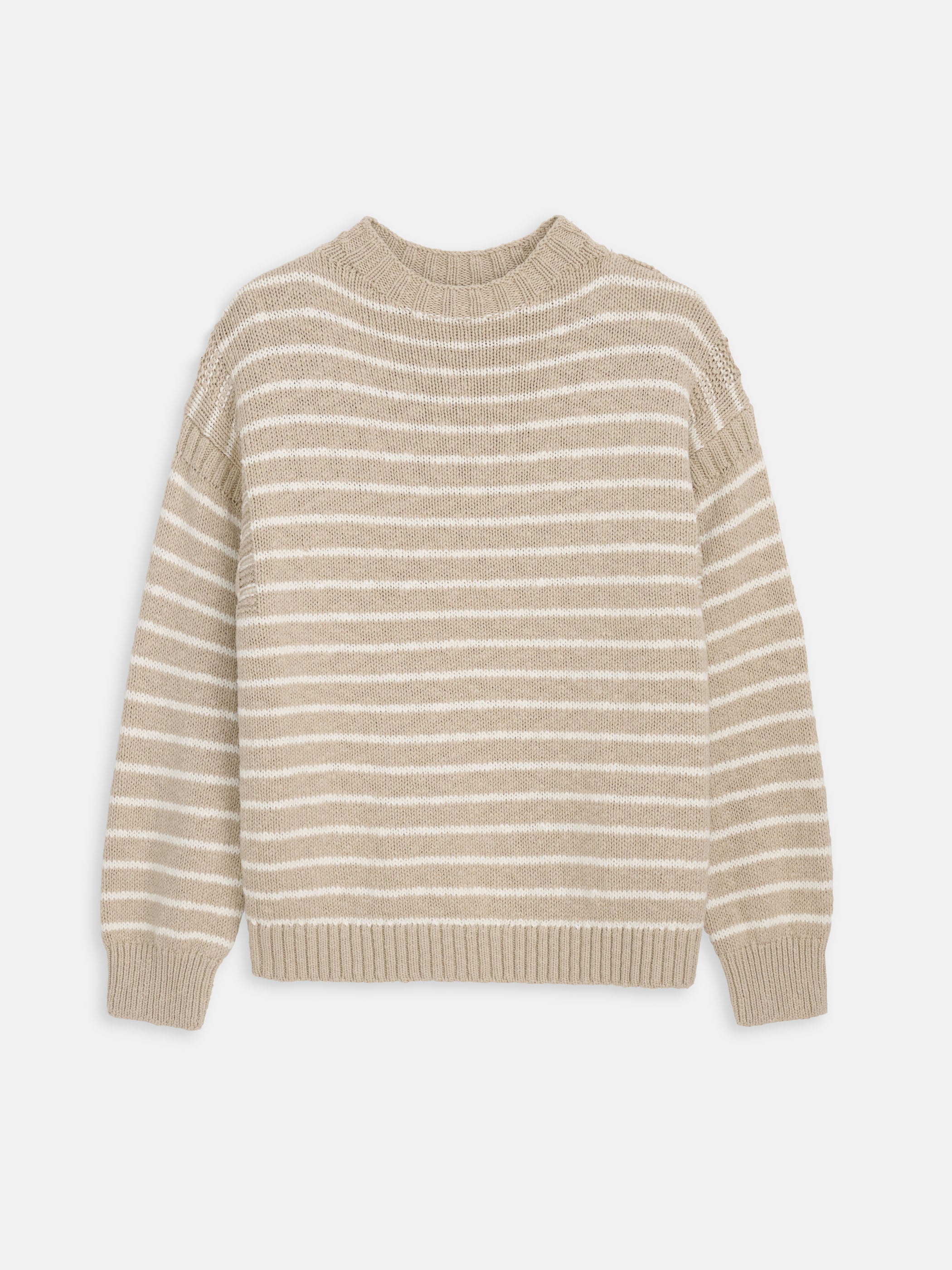Harbor Stripe Sweater In Cotton