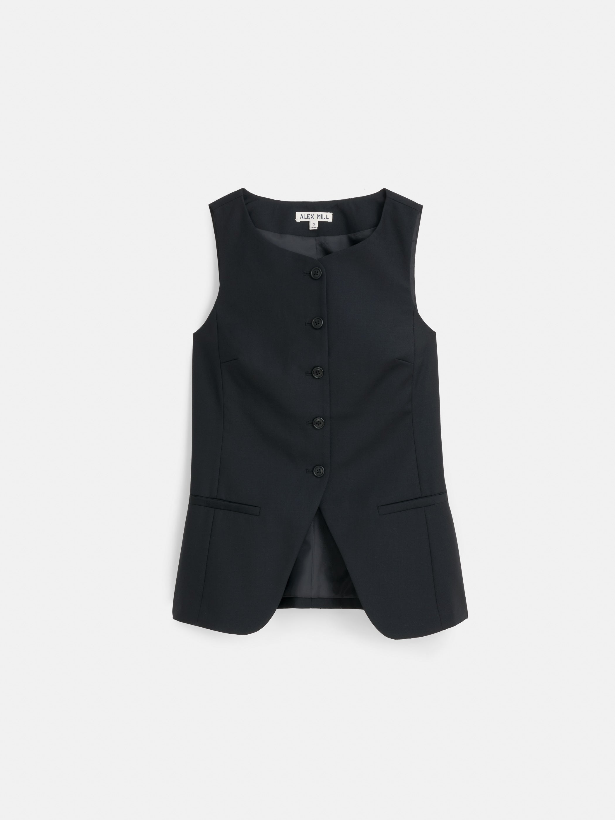 Sammy Vest in Wool Blend