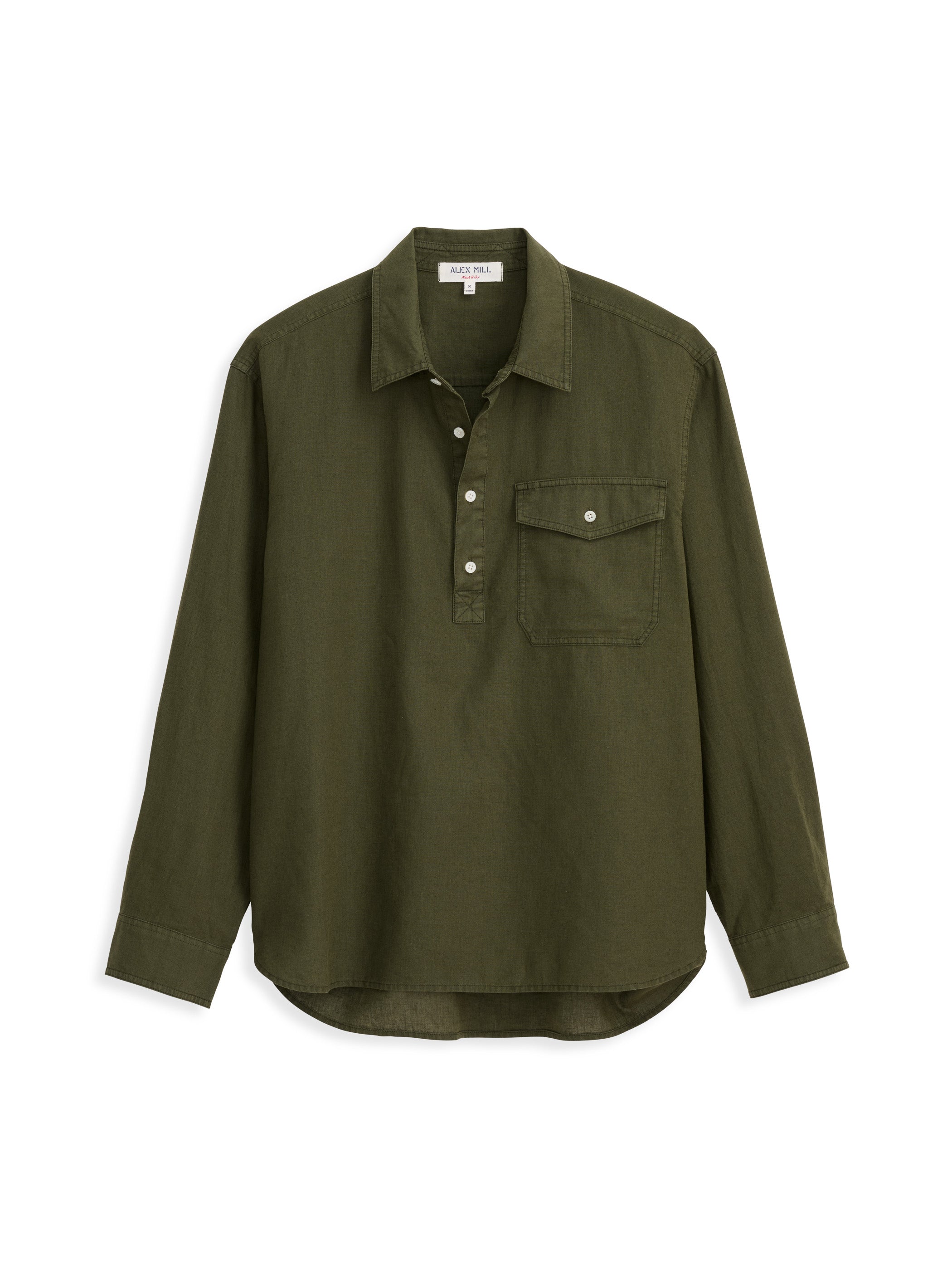 Carter Popover In Cotton Linen