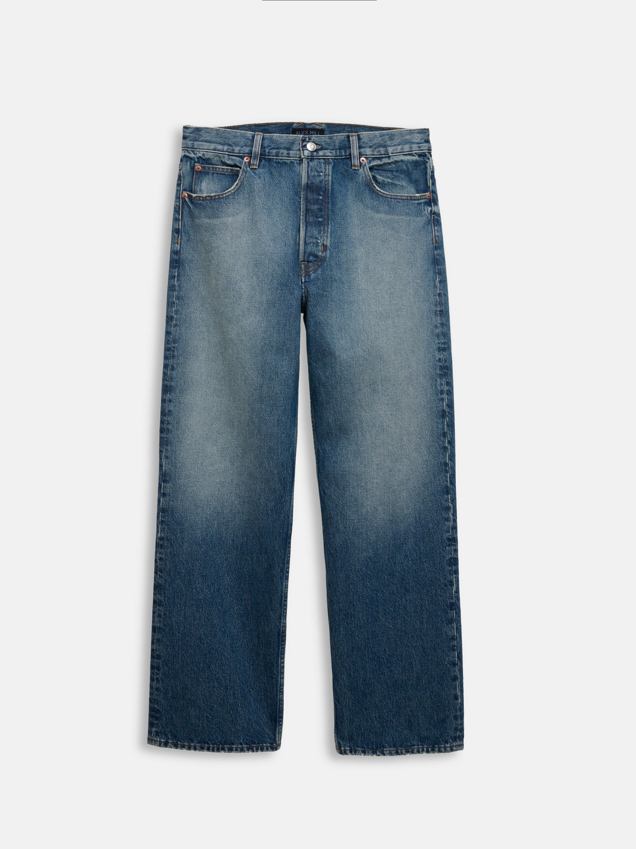 AM Relaxed Straight 5 Pocket Jean