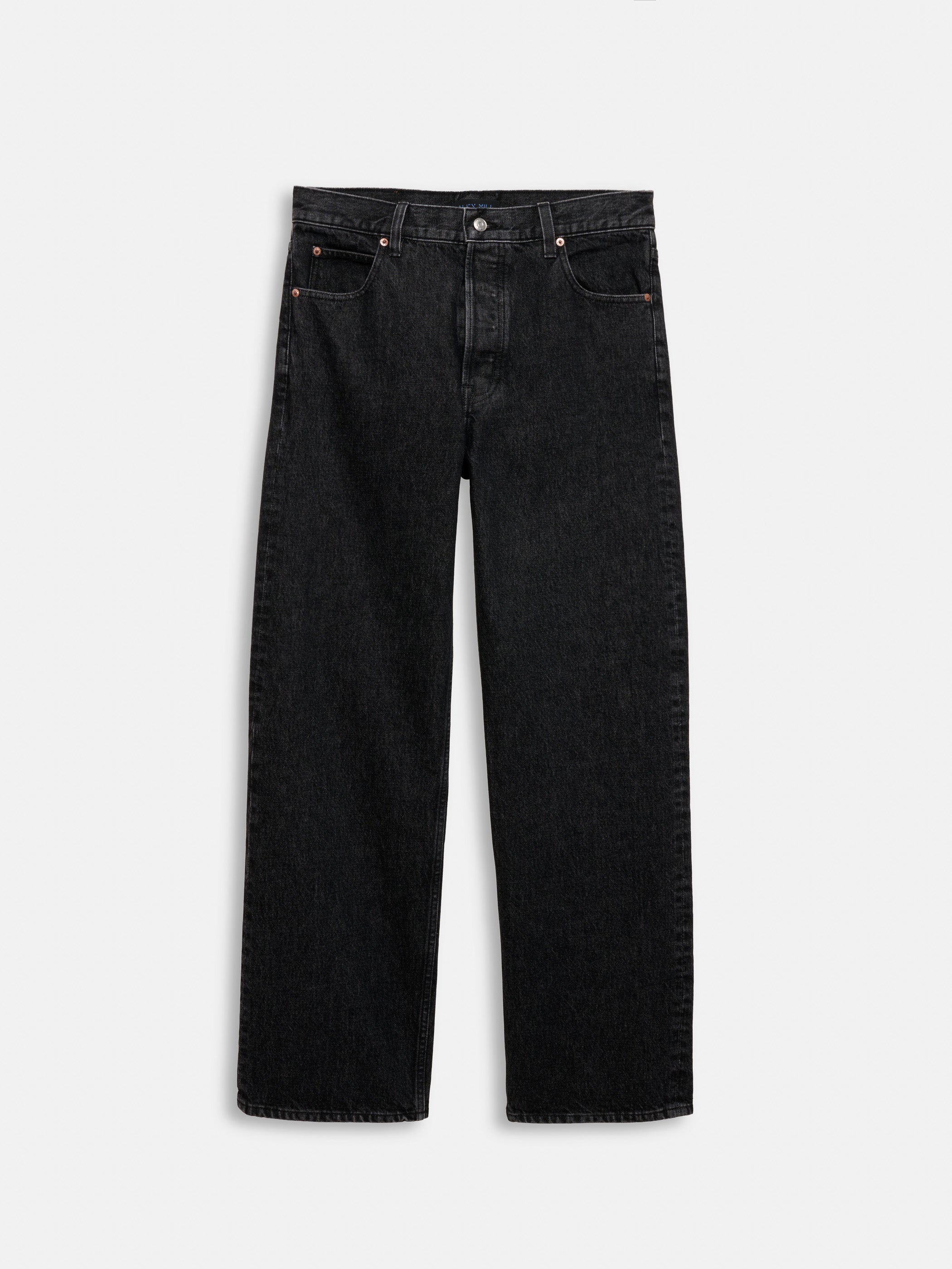 AM Relaxed Straight 5 Pocket Jean