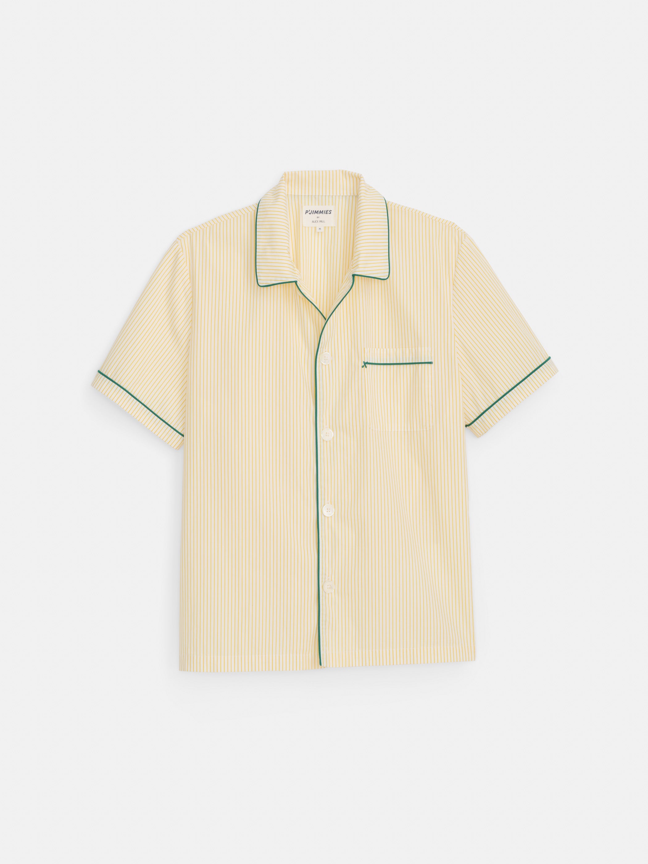 P'Jimmies Short Sleeve Sleep Shirt In Stripe